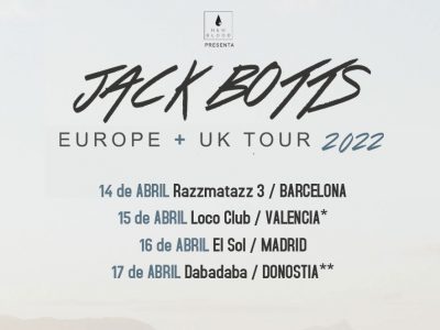 Jack Botts realizará cuatro conciertos en España