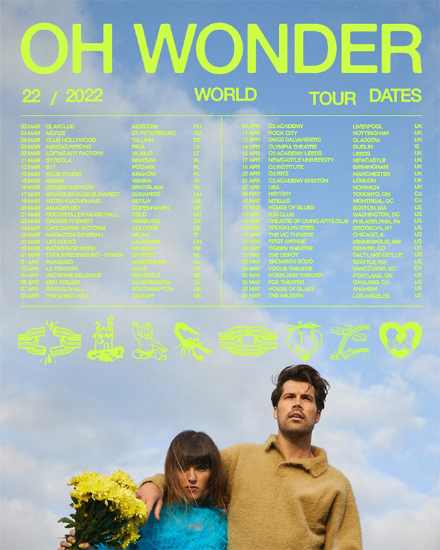 Tour Oh Wonder