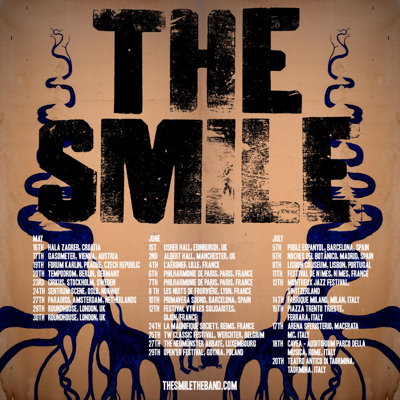 The Smile, el nuevo proyecto de Thom Yorke y Johnny Greenwood de Radiohead