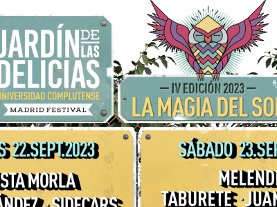 El festival Jardín de las Delicias regresa en su edición de 2023