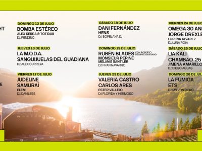 Pirineos Sur 2026: doce noches sobre el agua con Carlos Ares, Bomba Estéreo, Jorge Drexler y mucho más